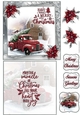 Merry Little Christmas 6X6 Topper Sheet #2 