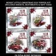 Merry Little Christmas 6X6 Topper Kit #1 