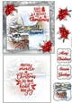 Merry Little Christmas 2 6X6 Topper Sheet #1 