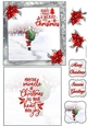 Merry Little Christmas 2 6X6 Topper Sheet #3 