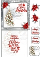 Merry Little Christmas 2 6X6 Topper Sheet #4 