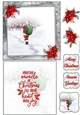 Merry Little Christmas 2 NO TEXT** 6X6 Topper Sheet #3