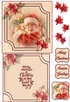 Merry Santa 6X6 Topper Sheet #2