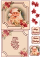 Merry Santa 6X6 Topper Sheet #3