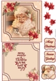 Merry Santa 2 6X6 Topper Sheet #2