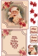 Merry Santa 2 6X6 Topper Sheet #3