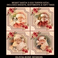 Merry Santa 2 6X6 Topper Kit #1