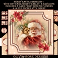 Merry Santa 2 Mini Kit #1 AN NO FLOWERS & A 6X6 TOPPER INSERT**