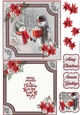 Snowman Family 6X6 Topper Sheet #4