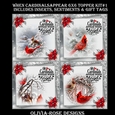 When Cardinals Appear Topper Kit #1