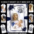 O Holy Night 5X7 Mini Kit #1 ,