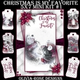 Christmas Is My Favorite 5X7 Mini Kit #1       ,   
