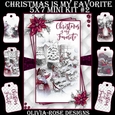 Christmas Is My Favorite 5X7 Mini Kit #2       ,   