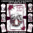 Christmas Is My Favorite 5X7 Mini Kit #3       ,   