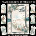 Peace On Earth  5X7 Mini Kit #2       ,   