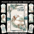 Peace On Earth  5X7 Mini Kit #3       ,   