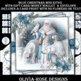 Blue Christmas Mini Kit #3