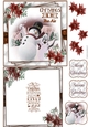 Christmas Is In The Air 6X6 Topper Sheet #1
