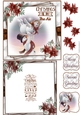Christmas Is In The Air 6X6 Topper Sheet #3