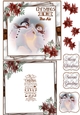 Christmas Is In The Air 6X6 Topper Sheet #4
