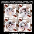 Christmas Is In The Air 6X6 Topper Kit #1