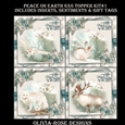 Peace On Earth 6X6 Topper Kit #1
