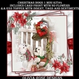 Christmas Dogs 1 Mini Kit #4