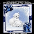 Polar Bear Christmas Mini Kit #2 