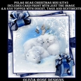Polar Bear Christmas Mini Kit #3 