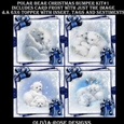 Polar Bear Christmas Bumper Kit #1 