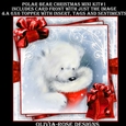 Polar Bear Christmas 2 Mini Kit #1   