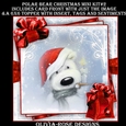 Polar Bear Christmas 2 Mini Kit #2   