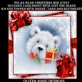 Polar Bear Christmas 2 Mini Kit #3   