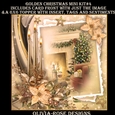 Golden Christmas Mini Kit #4