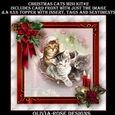 Christmas Cats Mini Kit #2