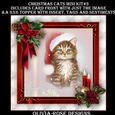 Christmas Cats Mini Kit #3