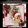 Christmas Teddy Mini Kit #4   