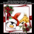 Winter Penguins 2 Mini Kit #4