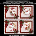 Reindeer Friends 2 Bumper Kit #1