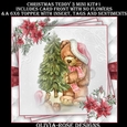 Christmas Teddy 3 Mini Kit #1   