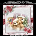 Christmas Teddy 3 Mini Kit #4   