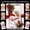Reindeer Friends 5X7 Mini Kit #1  