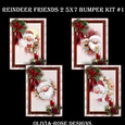 Reindeer Friends 2 5X7 Bumper Kit #1