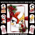 Winter Penguins 2 5X7 Mini Kit #4