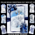 Polar Bear Christmas 5X7 Mini Kit #3