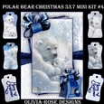 Polar Bear Christmas 5X7 Mini Kit #4