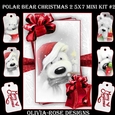 Polar Bear Christmas 2 5X7 Mini Kit #2