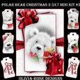 Polar Bear Christmas 2 5X7 Mini Kit #3
