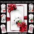Polar Bear Christmas 2 5X7 Mini Kit #4