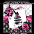 Birthday Fashion 2 Pink Mini Kit #3